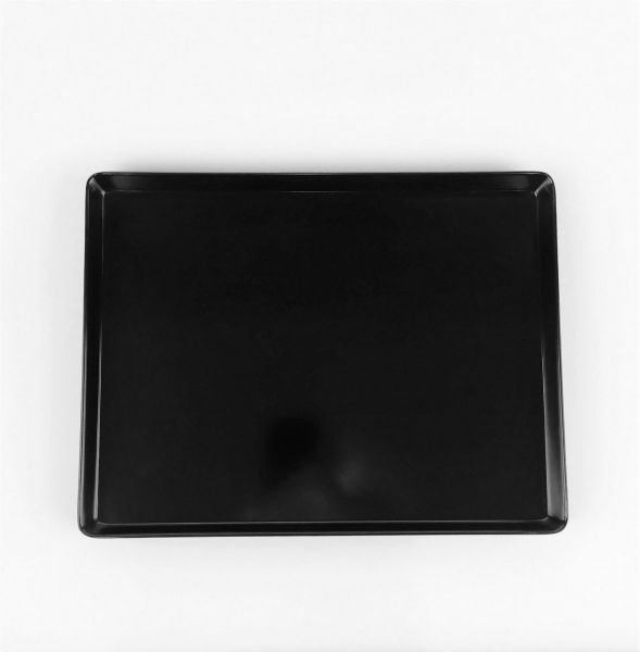 Рознос з меламіну 297*328*23 мм чорний