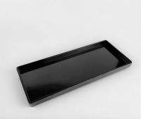 Рознос з меламіну 335*138*20 мм чорний