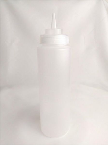 Пляшка для соусів з мірною шкалою 710 мл червона