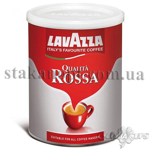 Кава мелена LAVAZZA Qualita Rossa 70/30 250 г банка