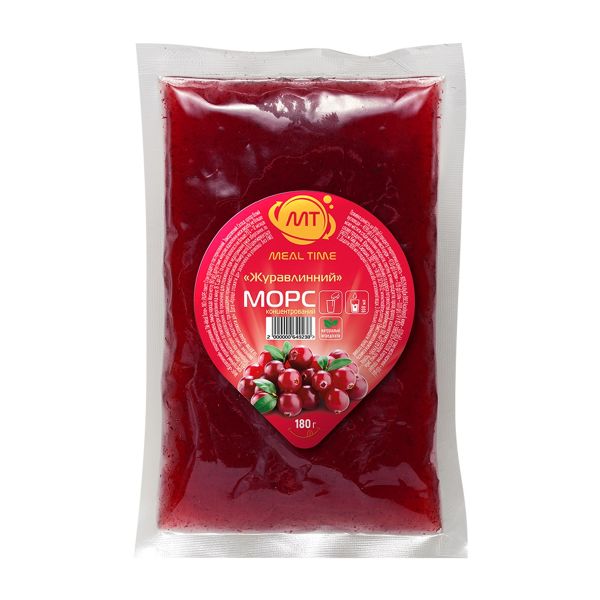 Концентрат лимонаду Meal Time Журавлинний 180 г