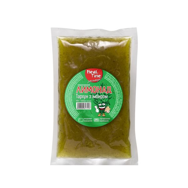Концентрат лимонаду Meal Time Тархун з імбиром 180 г