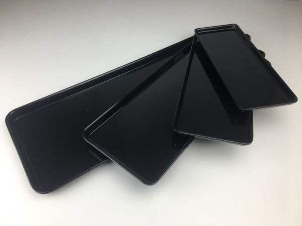 Блюдо прямокутне з меламіну 389*154*15 мм