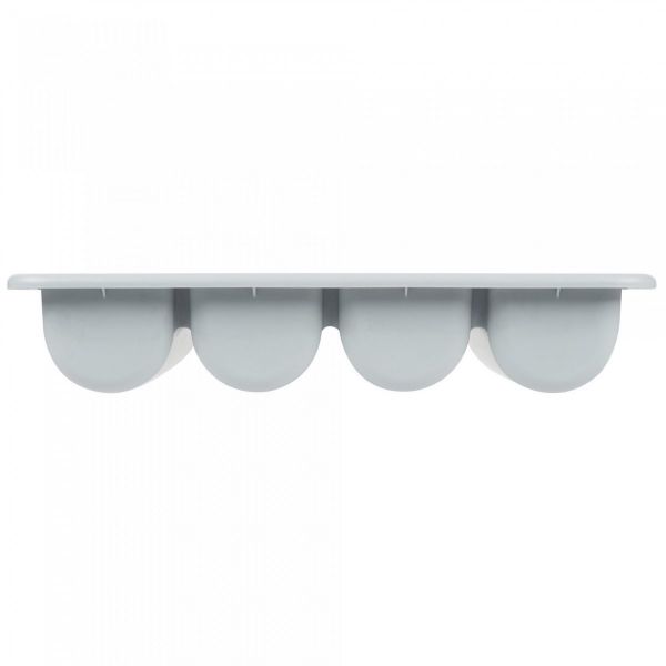 Лоток для столових приладів сірий