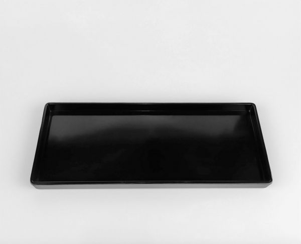 Рознос з меламіну 335*138*20 мм чорний