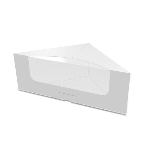 Упаковка картонна для сендвічів БІЛА 100  шт