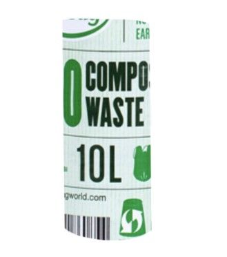 BioBag 10л/20шт 15 мікрон в рулоні WaveStar