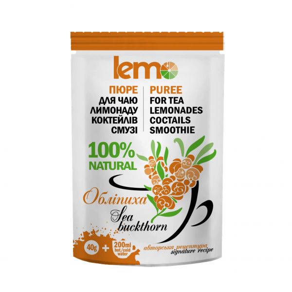 Чай концентрат LEMO обліпиха сашет 40 г