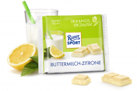 Шоколад RITTER SPORT Buttermilch-Zitrone Білий шоколад з лимоном 100 г