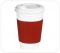 Термочехол розборний на стакан паперовий 250-340 мл червоний