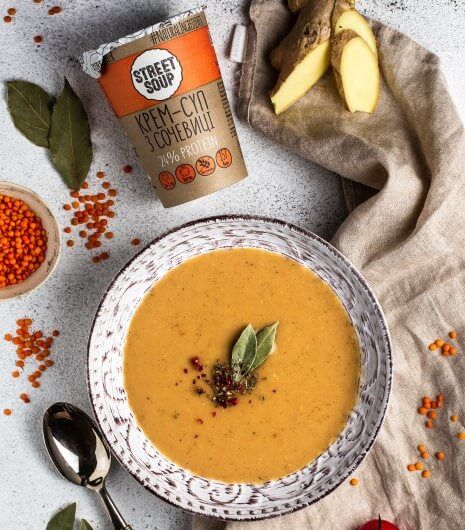 Крем-суп Street Soup з Сочевиці 50 г стакан