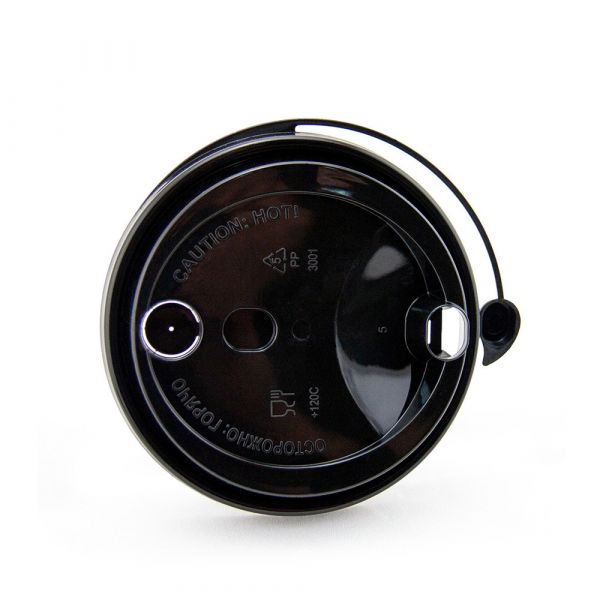 Кришка А 90 чорна з клапаном