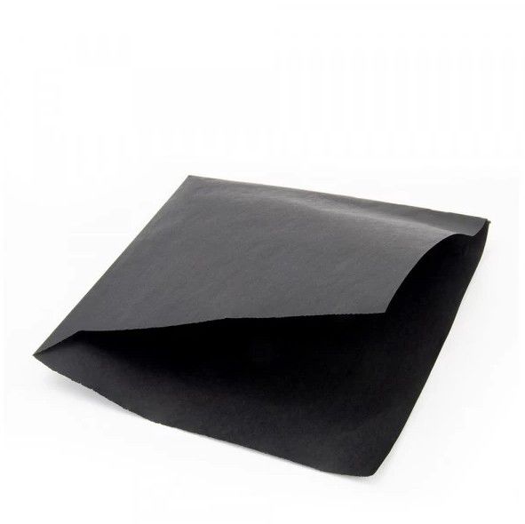 Куток паперовий для гамбургерів 160*170 ЧОРНИЙ жиростійкий 70г/м2