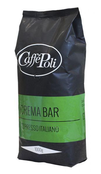 Кава зернова Caffe Poli Crema Bar 1 кг 35/65