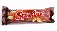 Батончик СПАРТАК Нуга з м'якою карамеллю та арахісом 50 г