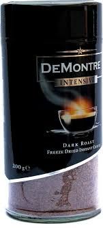 Кава розчинна DEMONTRE Intensive 100% Arabica 200 г склобанка