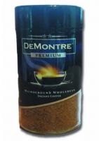Кава розчинна DEMONTRE Premium 100% Arabica 200 г склобанка