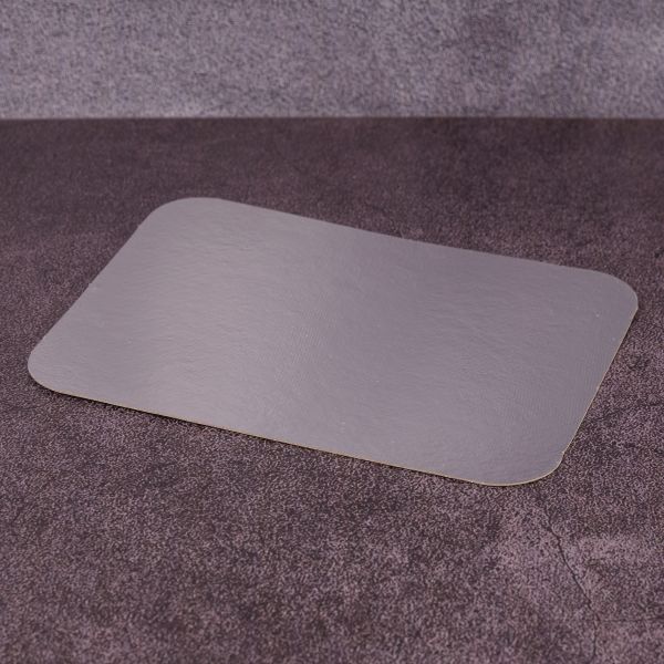 Кришка фольгована на лоток з кукурудзяного крохмалю 220*170 мм 500 шт