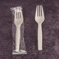 Виделка БІО Amelon 17 см з кукурудзяного крохмалю Flow-Pack