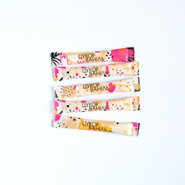 Цукор ванільний 5 г стік 180 шт