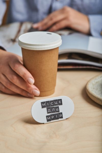 Набір цінників таблички середні 80*40 мм (10 табличок + 900 букв та цифр)