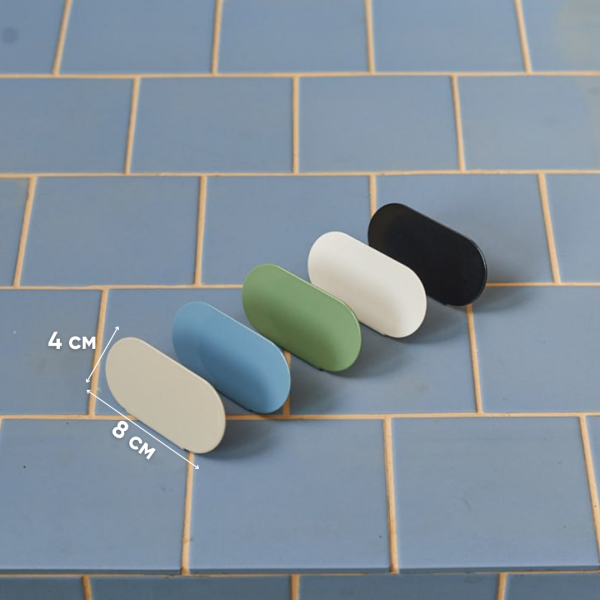 Набір цінників таблички середні 80*40 мм (10 табличок + 900 букв та цифр)