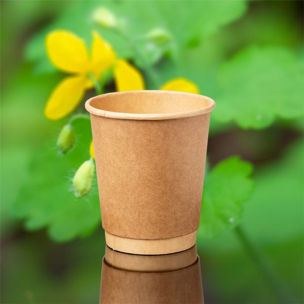 Стакан паперовий двошаровий ЕКОКРАФТ 180 мл