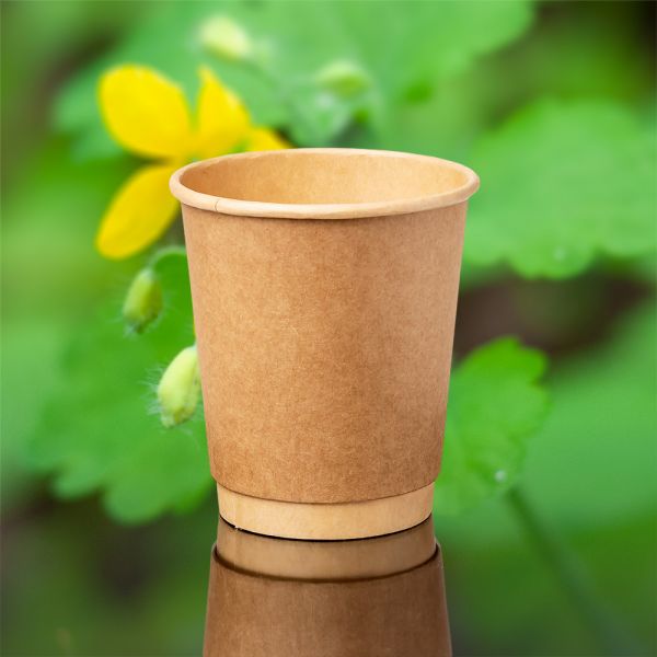 Стакан паперовий двошаровий ЕКОКРАФТ 270 мл