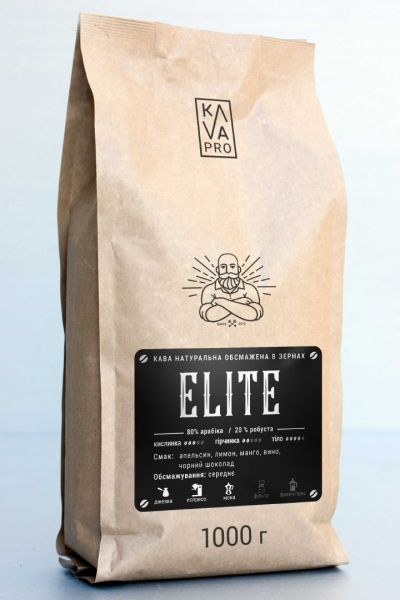 Кава в зернах KAVA PRO Elite 80/20