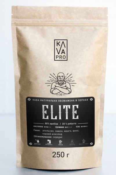 Кава в зернах KAVA PRO Elite 80/20