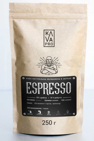 Кава в зернах KAVA PRO Espresso 30/70
