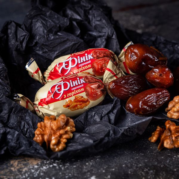 Цукерки Positive Фінік з горіхом 1 кг