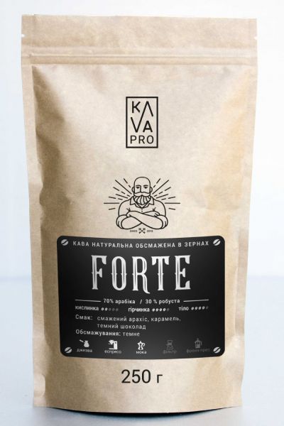 Кава в зернах KAVA PRO Forte 70/30