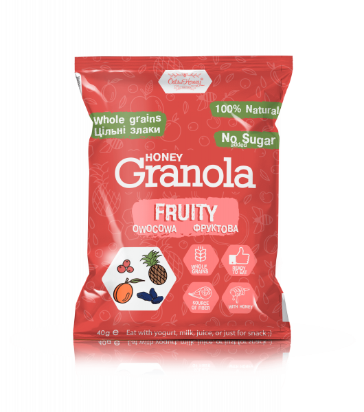 Гранола O&H Фруктова саше 40г