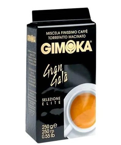 Кава мелена GIMOKA Gran Gala 40/60 250 г (чорна)