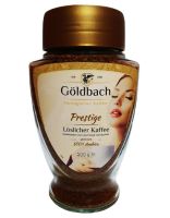 Кава розчинна GOLDBACH Prestige 100% Arabica 200 г склобанка