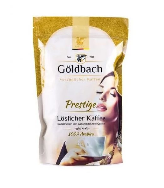 Кава розчинна GOLDBACH Prestige 100% Arabica 200 г