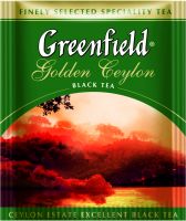 Чай чорний пакетований Greenfield Golden Ceylon 100 шт
