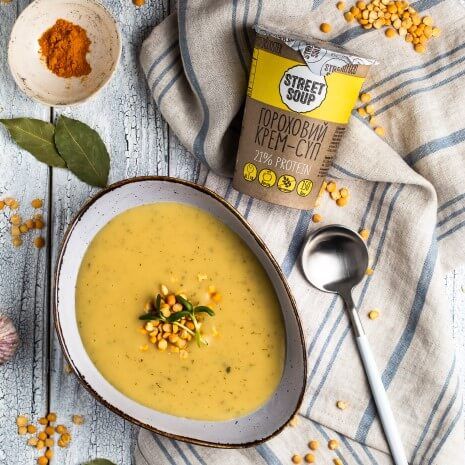 Крем-суп Street Soup Гороховий 50 г стакан