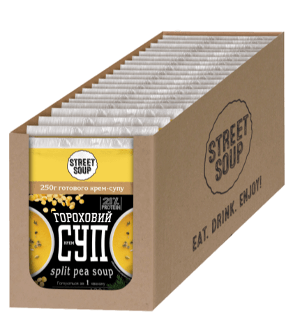 Крем-суп Street Soup Гороховий 40 г саше