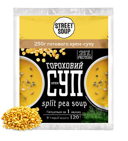 Крем-суп Street Soup Гороховий 40 г саше