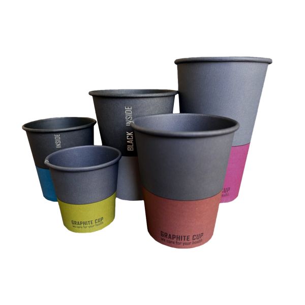 Стакан паперовий 110 мл GRAPHITE CUP