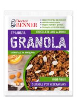 Гранола Шоколад та мигдаль Doctor BENNER 40г