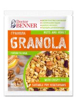Гранола Горіхи та мед Doctor BENNER 40г