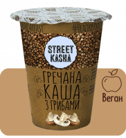 Каша Street Kasha Гречана з грибами 50 г стакан