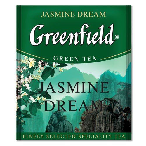 Чай зелений пакетований Greenfield Jasmine Dream 100 шт Жасмин