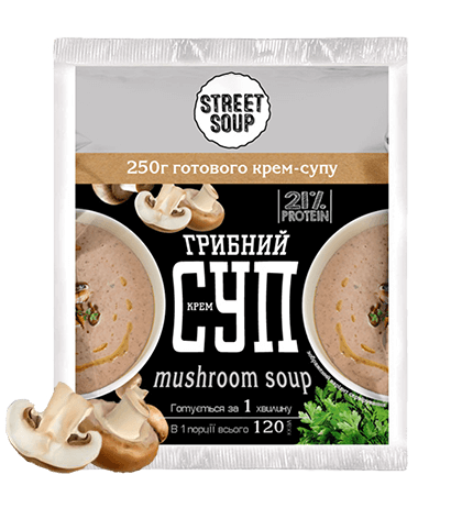 Крем-суп Street Soup Грибний 40 г саше