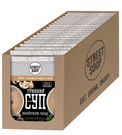 Крем-суп Street Soup Грибний 40 г саше