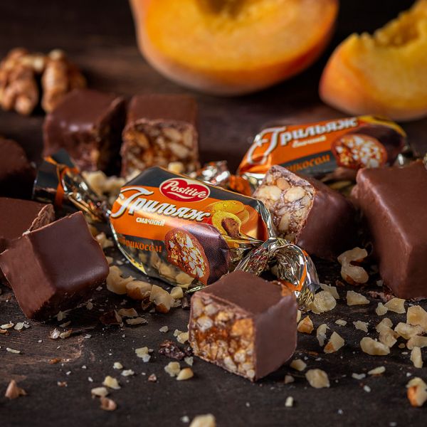 Цукерки Positive Грильяж з абрикосом