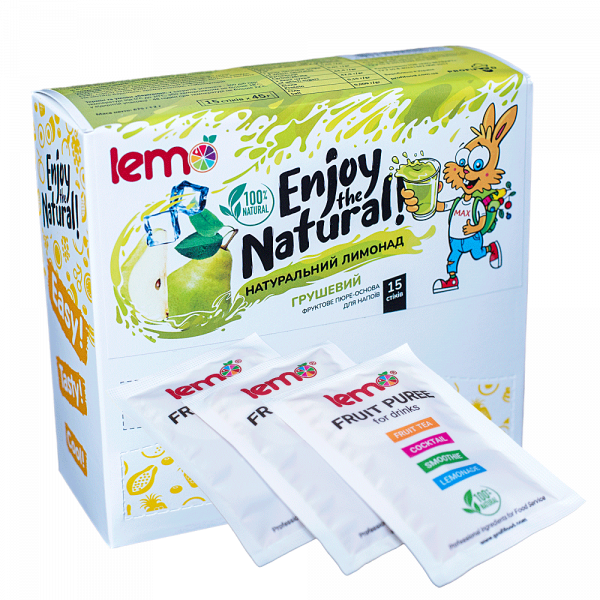 Концентрат для лимонаду та чаю LEMO Груша 45 г
